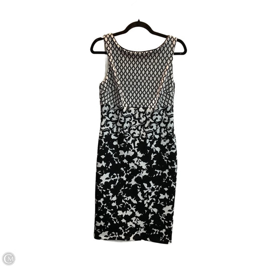 Dress Work By White House Black Market In Black & White, Size: S