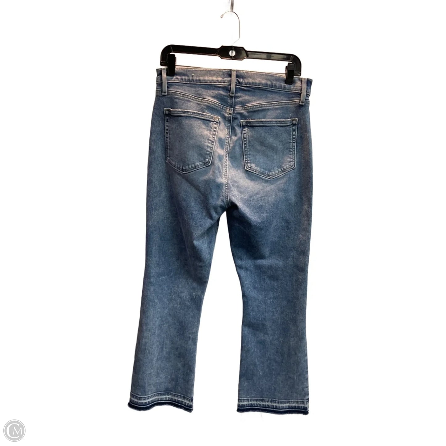 Jeans Straight By Loft In Blue Denim, Size: 6