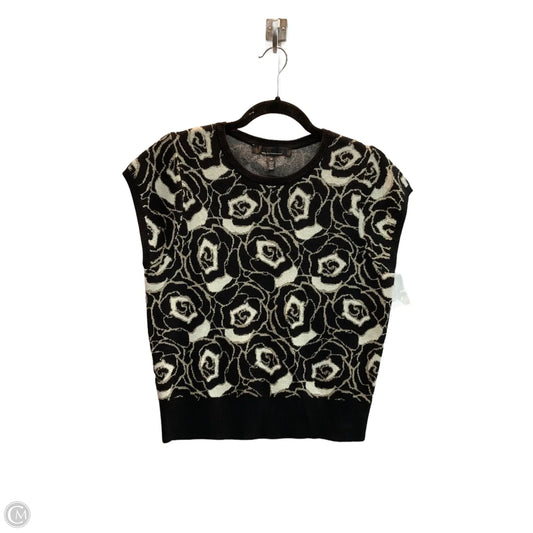 Sweater By White House Black Market In Black & Gold, Size: M