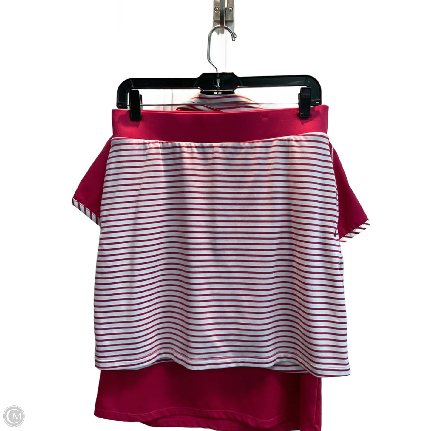 Athletic Shorts 2pc By Chicos In Pink, Size: S