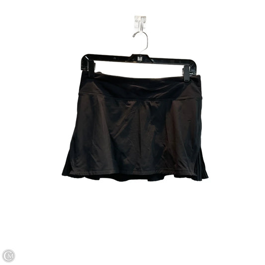 Athletic Skort By Lululemon In Black, Size: S