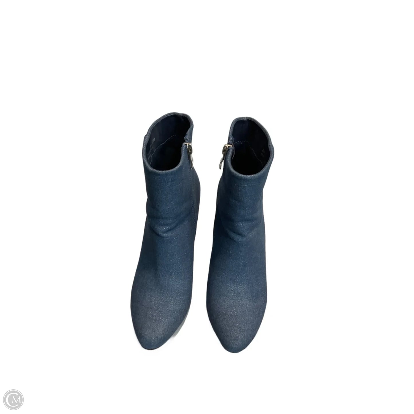 Boots Designer By Neiman Marcus In Blue, Size: 6.5