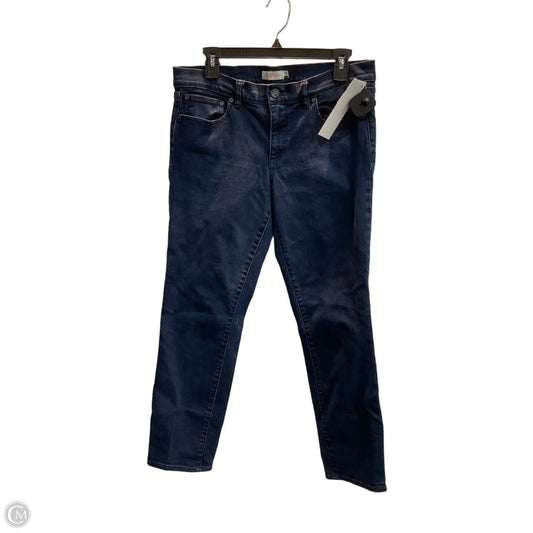 Jeans Designer By Tory Burch In Blue Denim, Size: 14