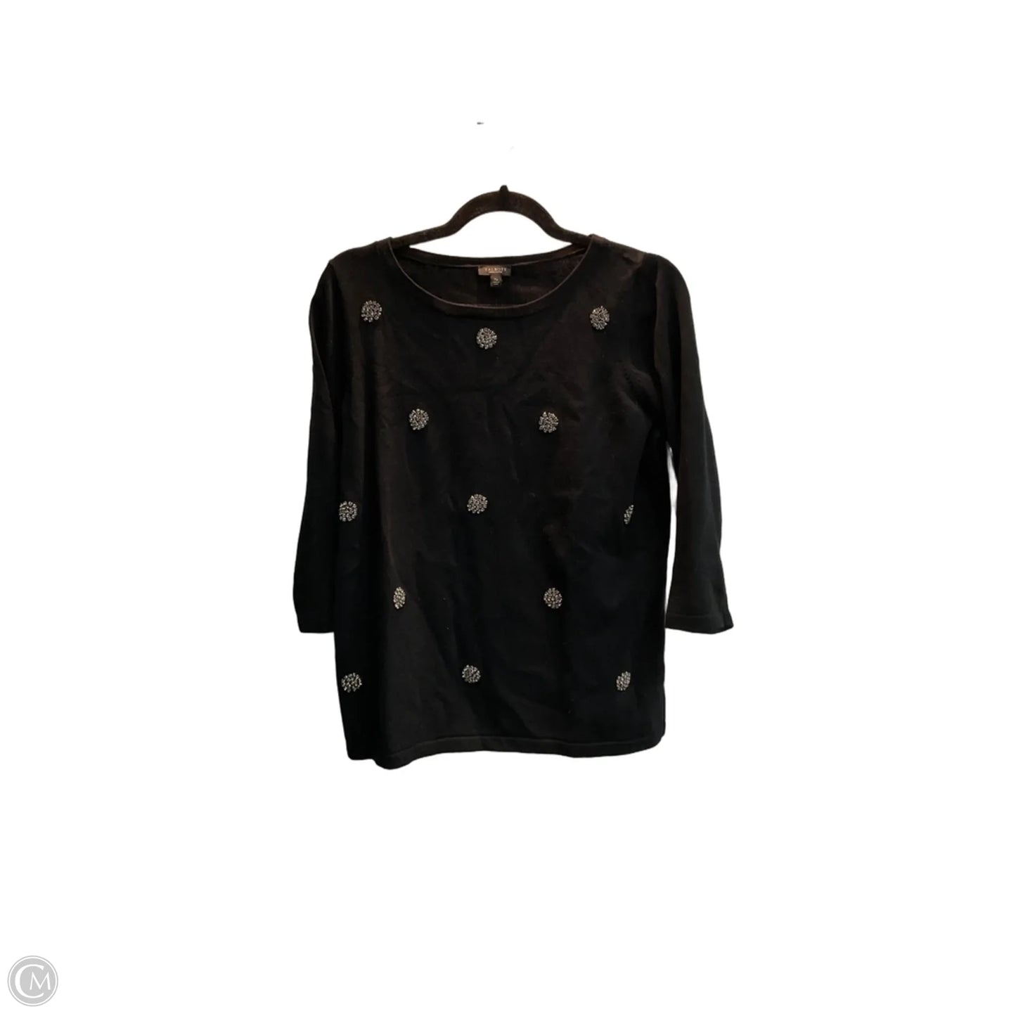 Sweater By Talbots In Black, Size: Xlp