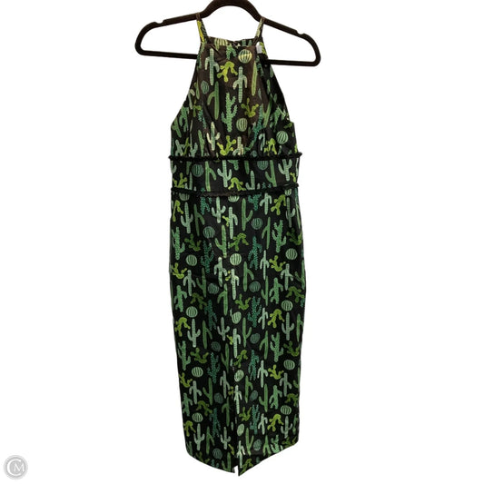 Dress Party Long By Pearl In Black & Green, Size: Xs
