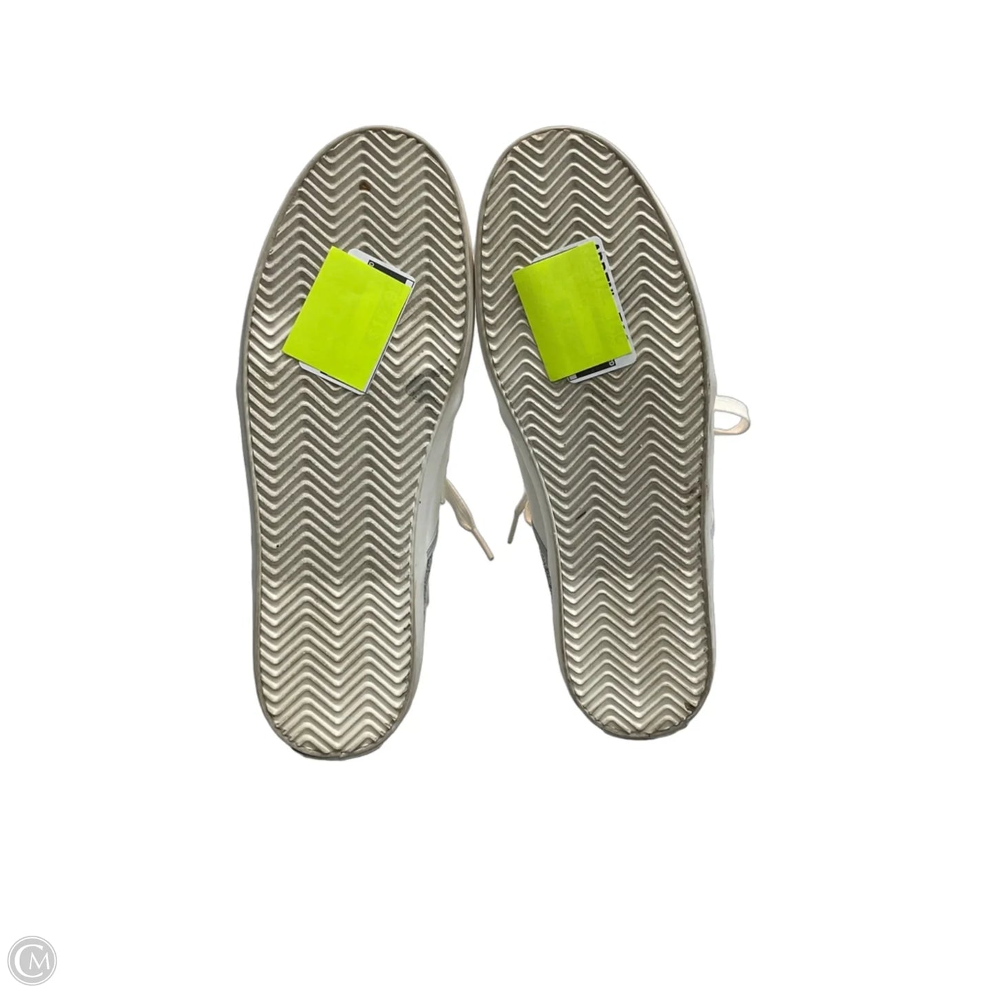 Shoes Sneakers By Sam And Libby In Silver, Size: 10