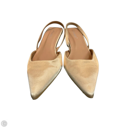 Shoes Heels Kitten By Clothes Mentor In Yellow, Size: 10