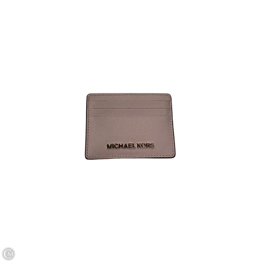 Id/card Holder Designer By Michael Kors, Size: Small
