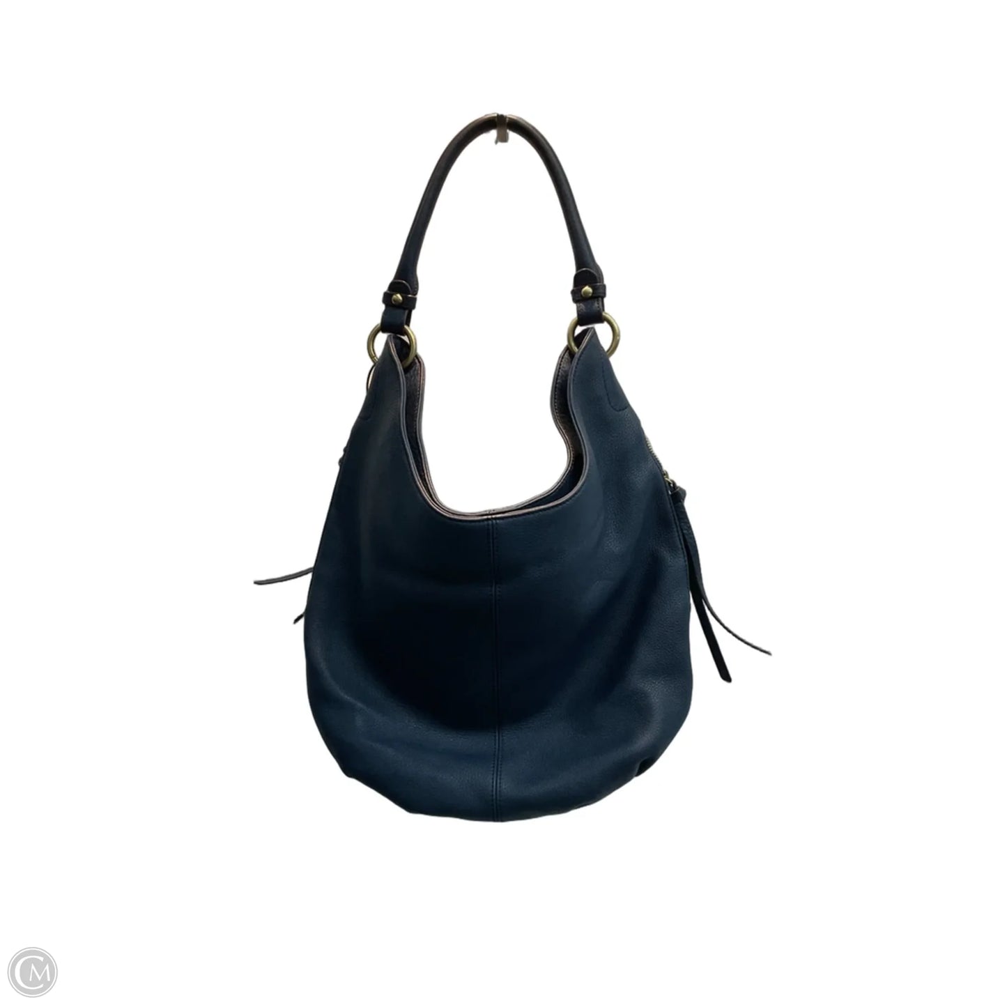 Handbag Leather By Clothes Mentor, Size: Medium