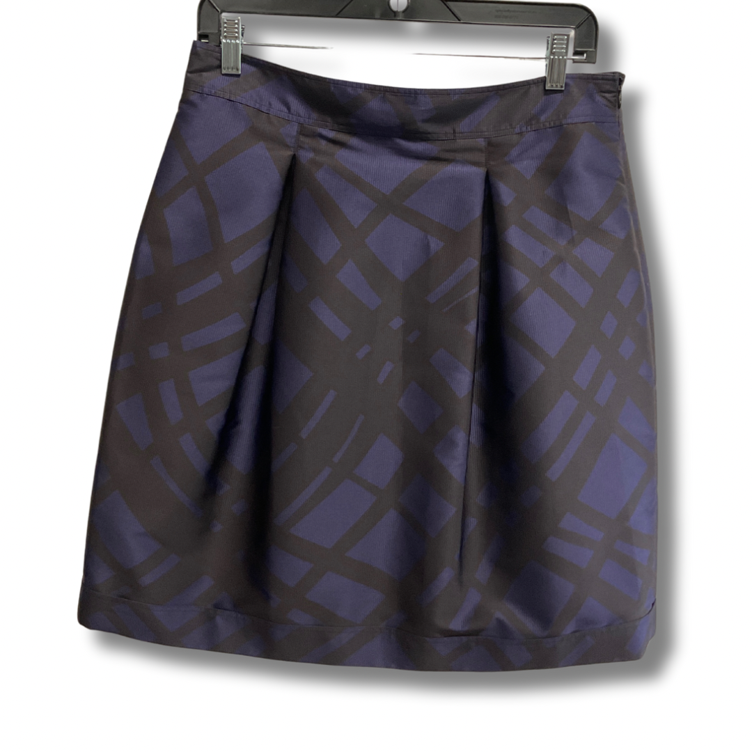 Skirt Designer By Burberry In Blue, Size: 8