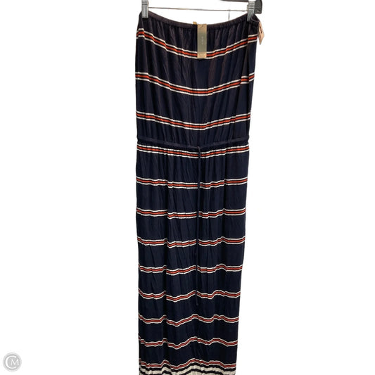 Dress Casual Maxi By J. Crew In Striped Pattern, Size: L
