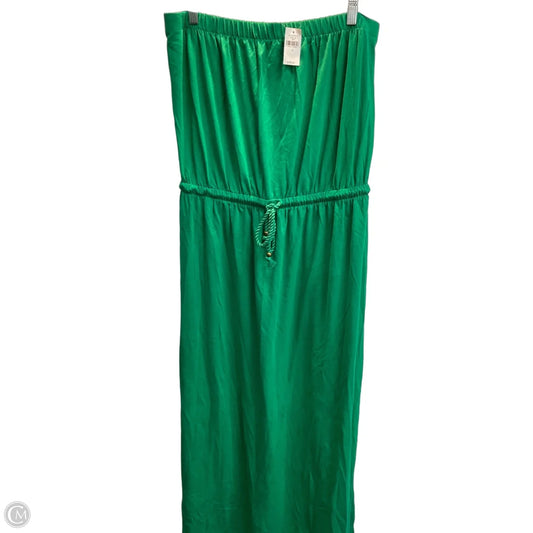 Dress Casual Maxi By Gap In Green, Size: L