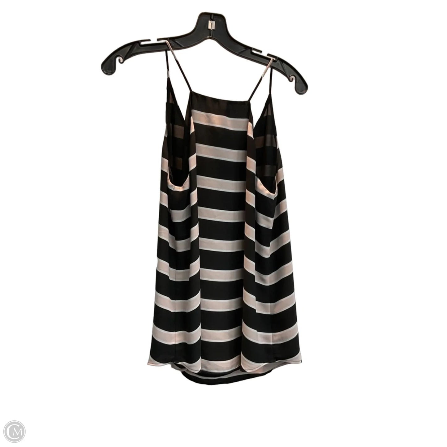 Top Cami By Loft In Striped Pattern, Size: M