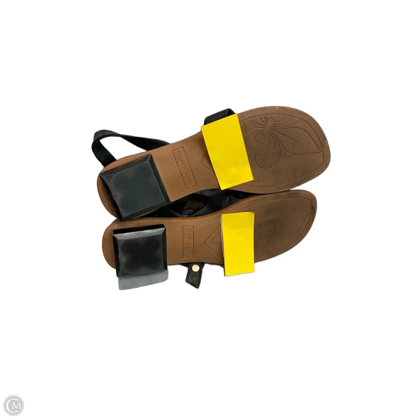 Sandals Flats By Franco Sarto In Black, Size: 8