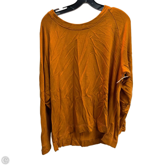Sweatshirt Crewneck By Lou And Grey In Orange, Size: Xl