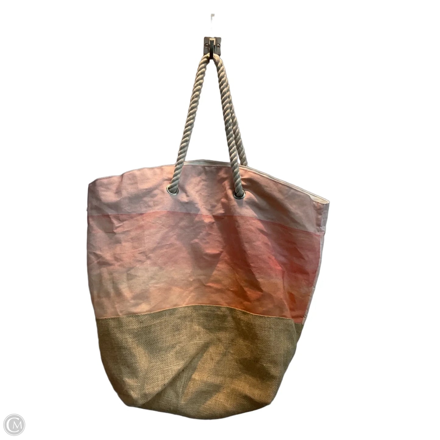 Tote By Clothes Mentor, Size: Large