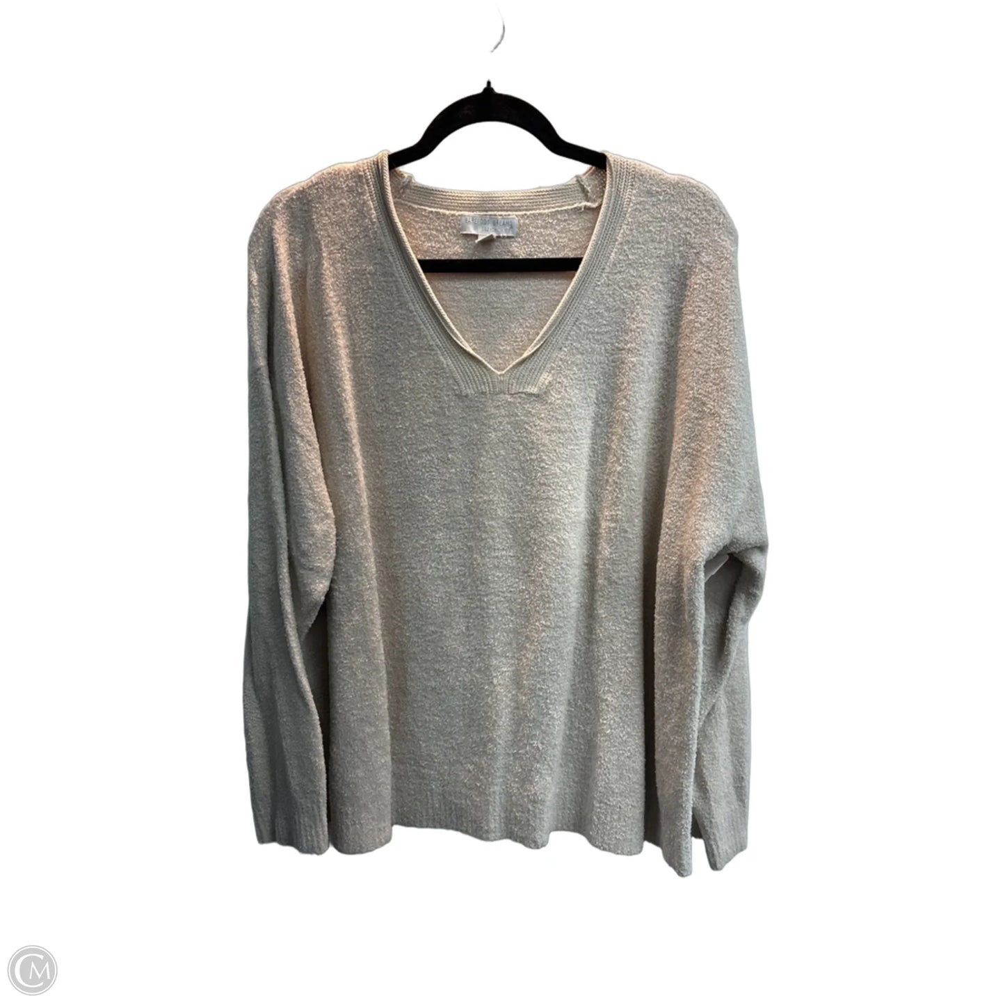 Sweater By Barefoot Dreams In Cream, Size: 2x
