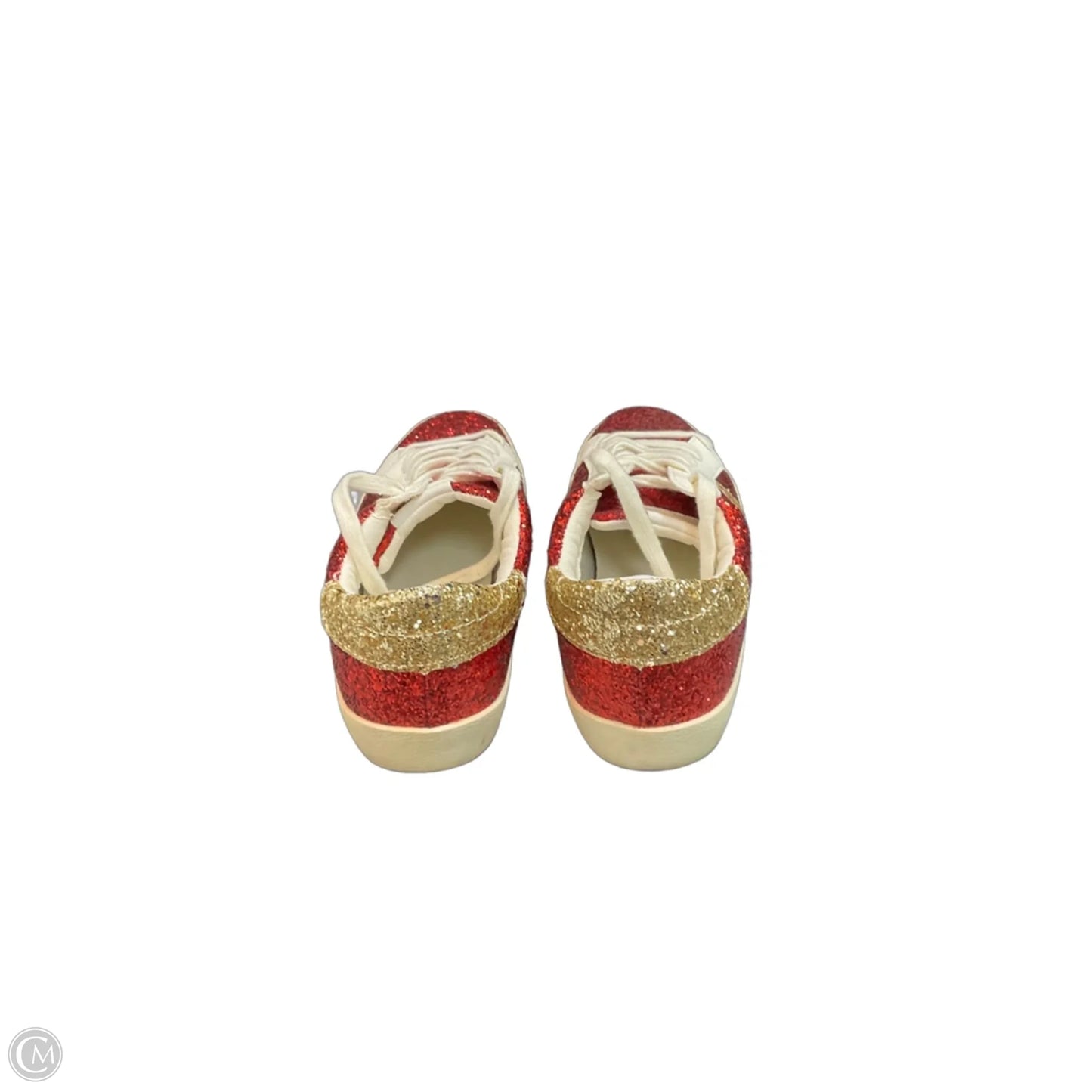 Shoes Sneakers By Clothes Mentor In Red, Size: 7.5