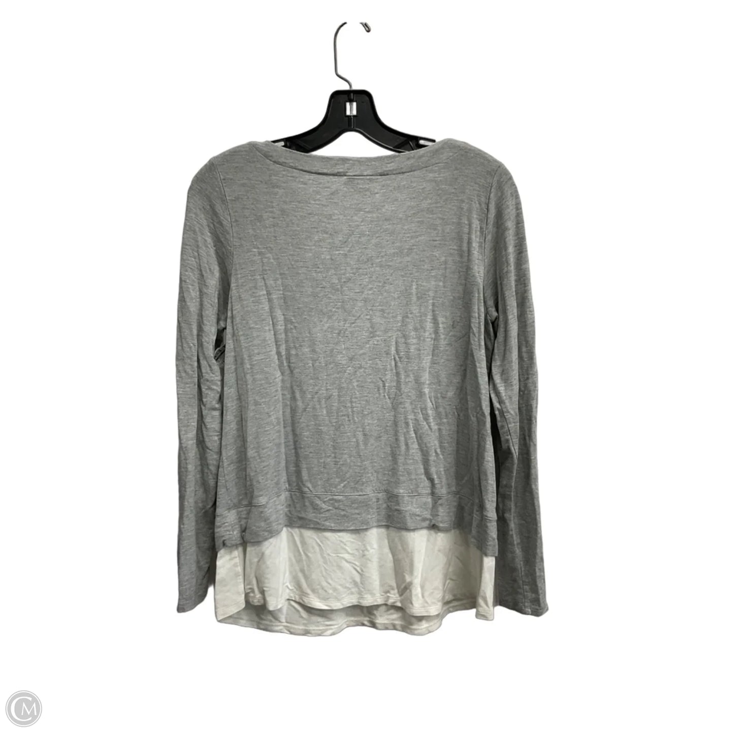 Top Long Sleeve By J. Jill In Grey, Size: S