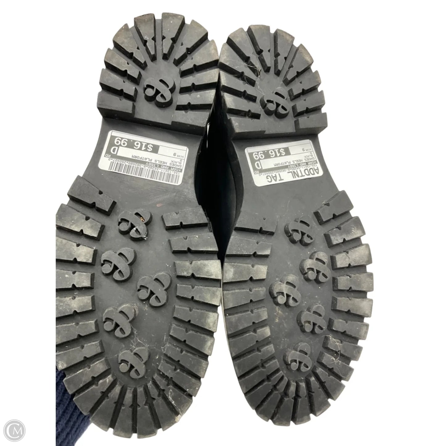 Shoes Heels Platform By Sam And Libby In Black, Size: 9