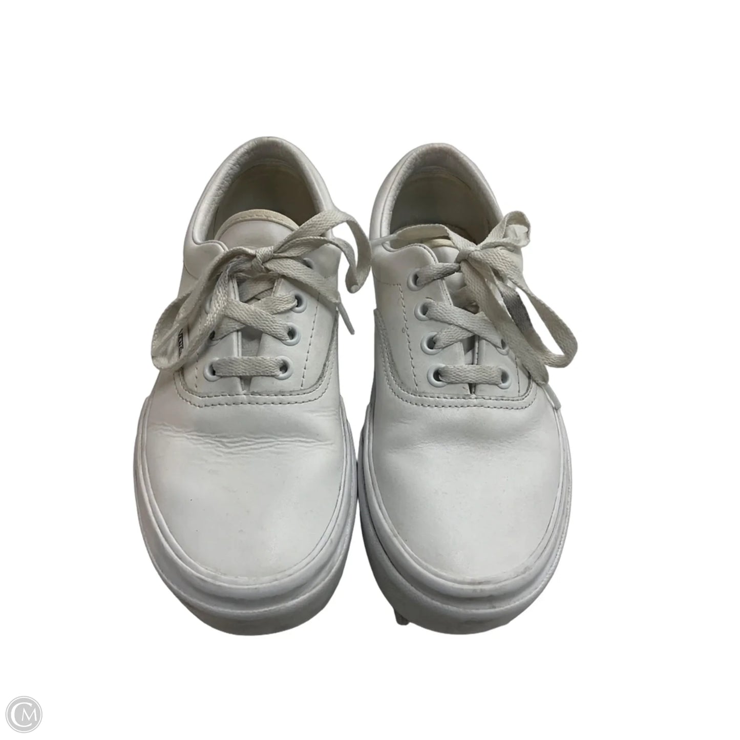 Shoes Sneakers By Vans In White, Size: 6.5