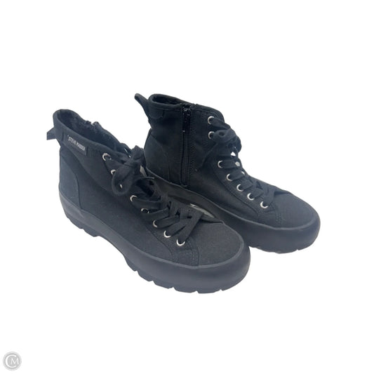 Shoes Sneakers By Steve Madden In Black, Size: 7