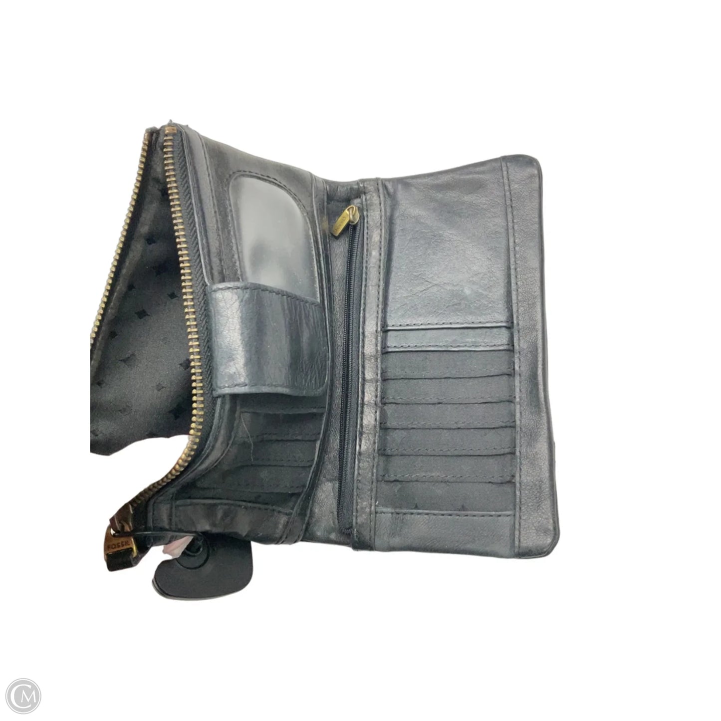 Wristlet Leather By Fossil, Size: Small
