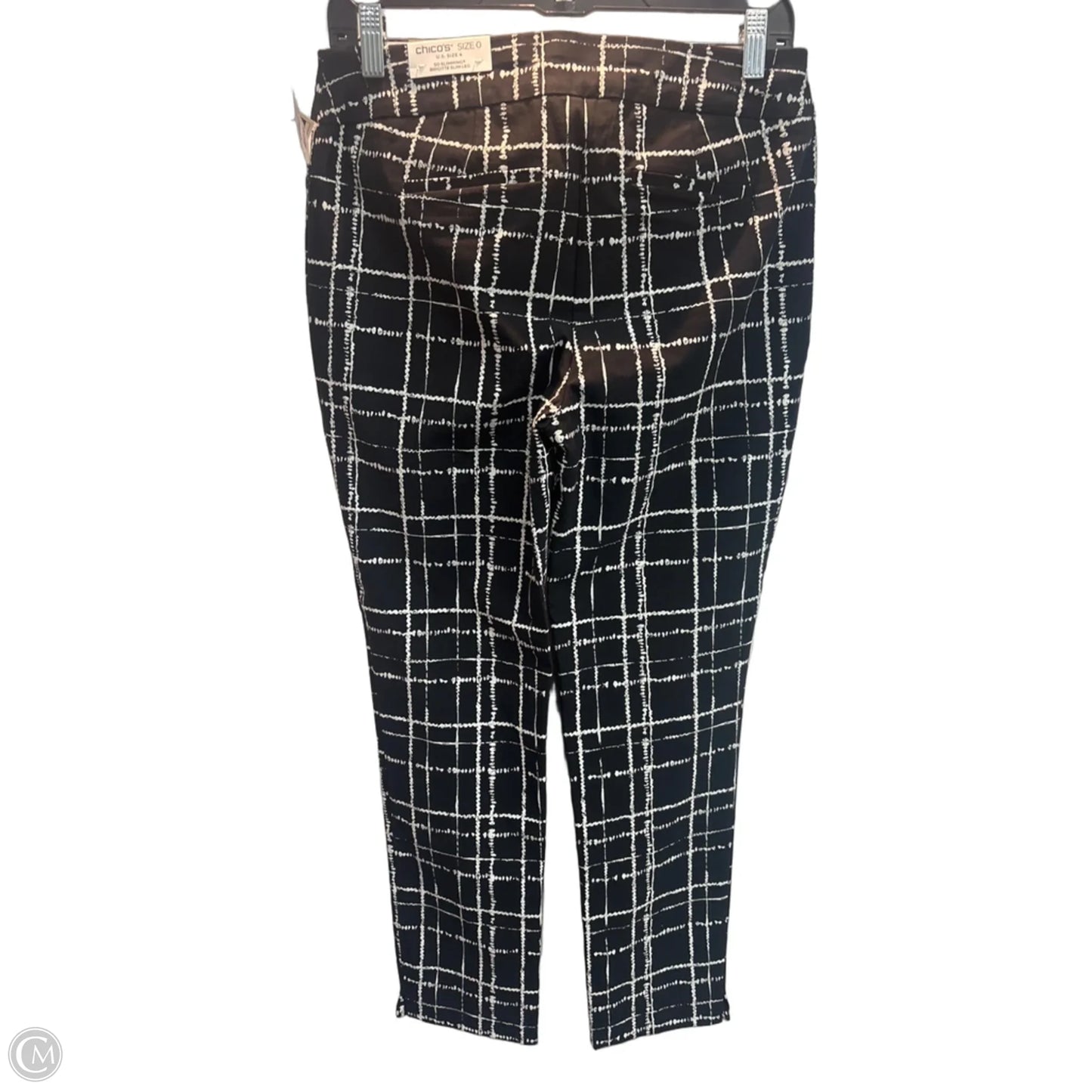 Pants Dress By Chicos In Geometric Pattern, Size: 4