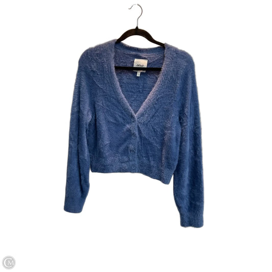 Sweater Cardigan By Aerie In Blue, Size: M