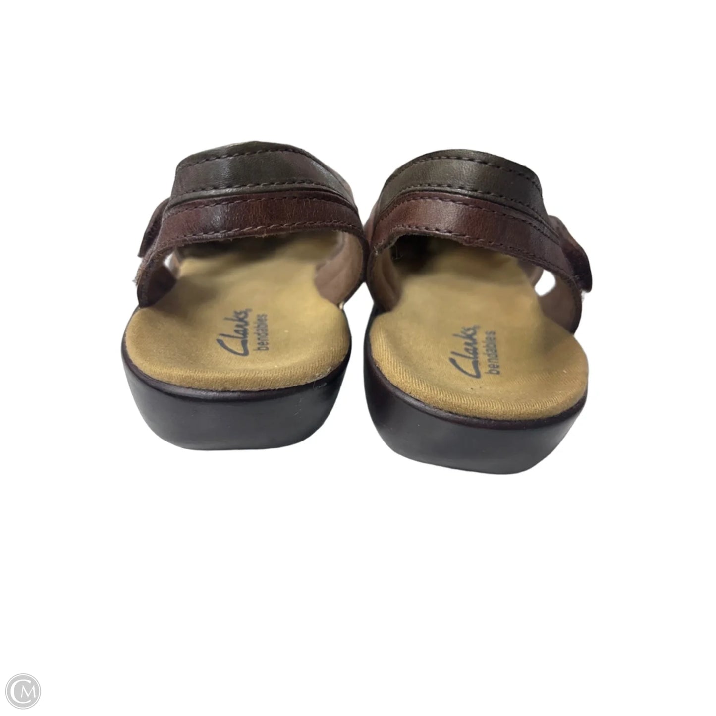 Sandals Flats By Clarks In Brown, Size: 7.5