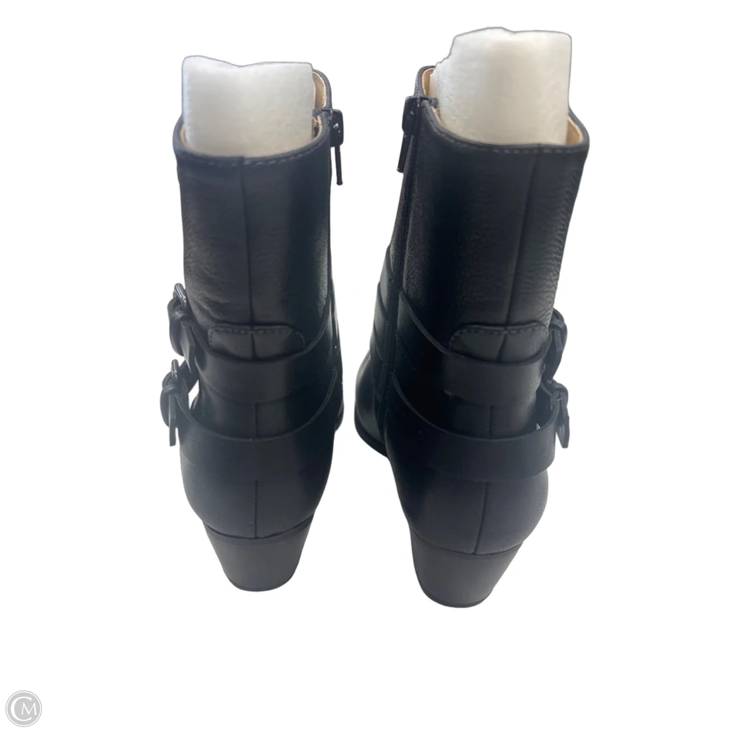 Boots Ankle Heels By Naturalizer In Black, Size: 8