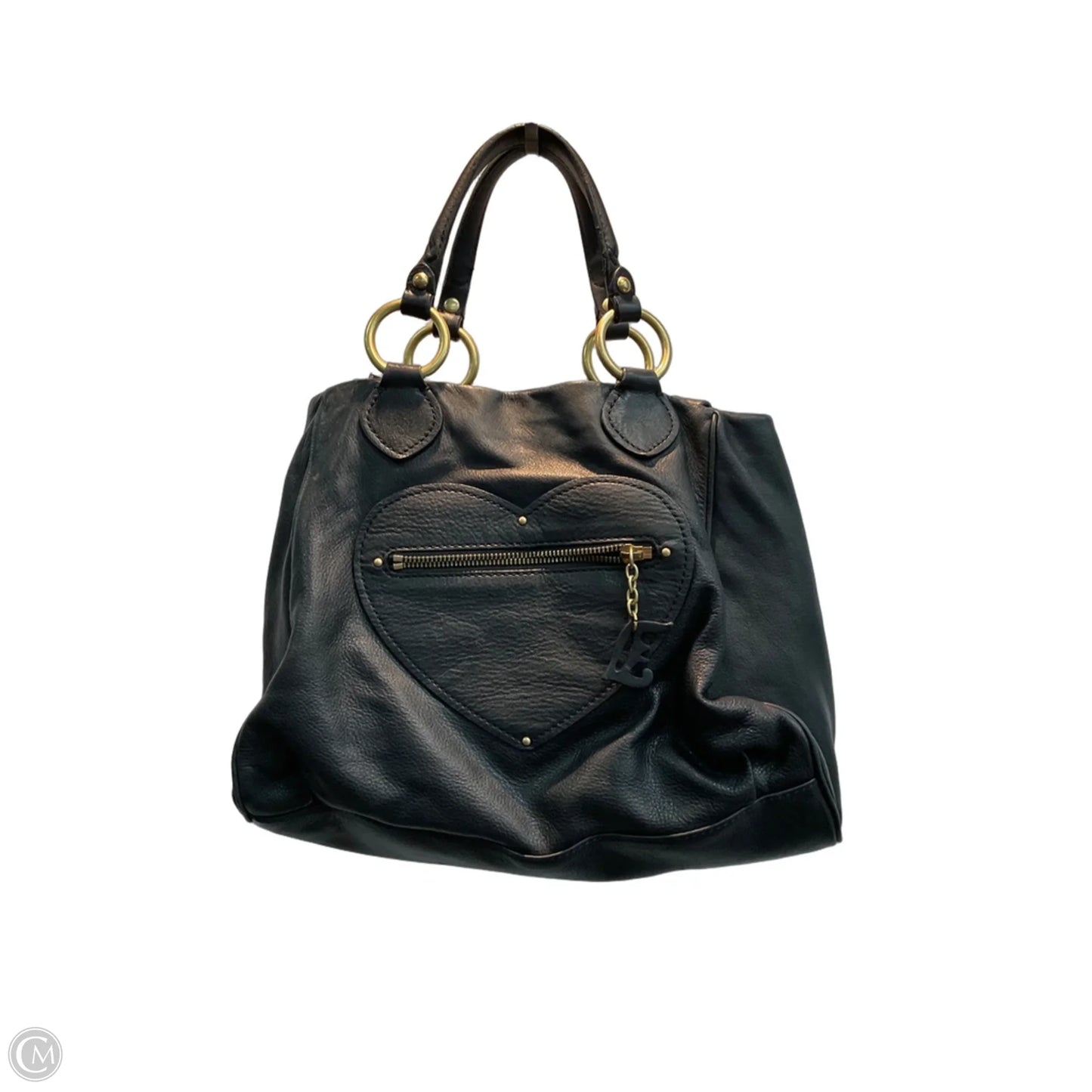 Handbag Leather By Juicy Couture, Size: Medium