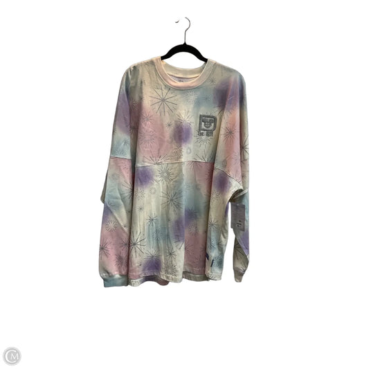 Top Long Sleeve By Disney In Multi-colored, Size: Xxl