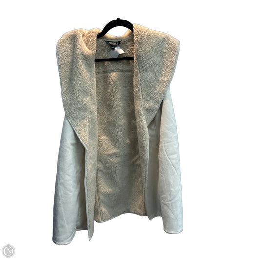 Vest Faux Fur & Sherpa By Lauren By Ralph Lauren In Cream, Size: 2x
