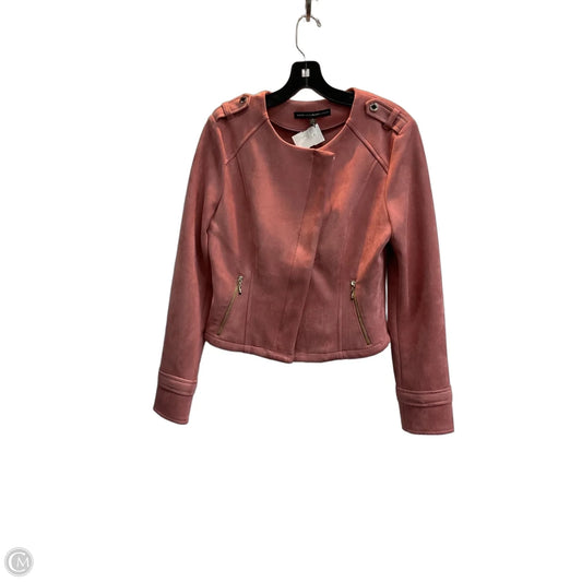 Jacket Moto By White House Black Market In Pink, Size: S