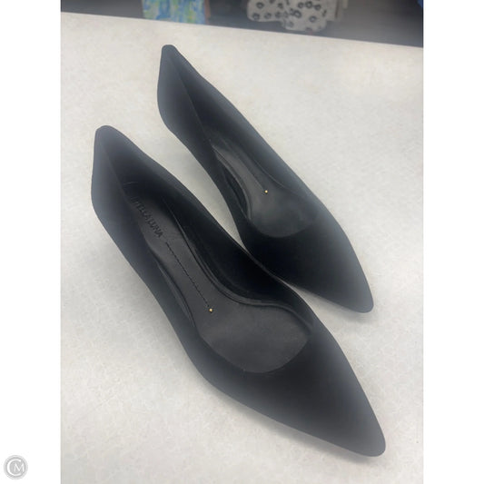 Shoes Heels Kitten By Clothes Mentor In Black, Size: 8