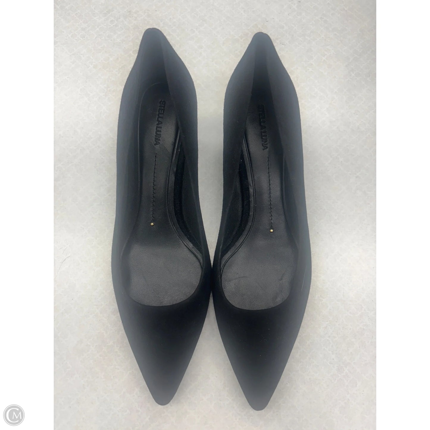 Shoes Heels Kitten By Clothes Mentor In Black, Size: 8