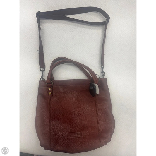 Crossbody Leather By Cmc, Size: Large