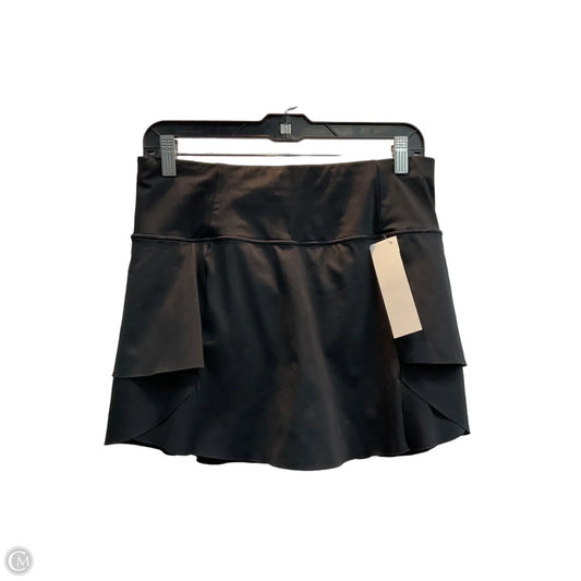 Athletic Skort By Athleta In Black, Size: S