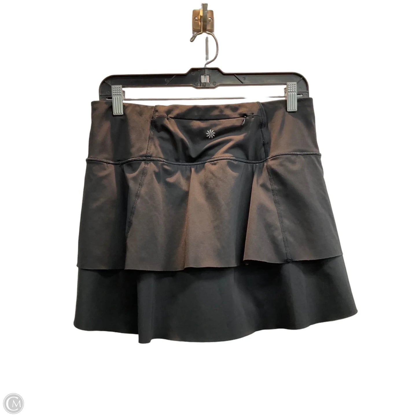 Athletic Skort By Athleta In Black, Size: S