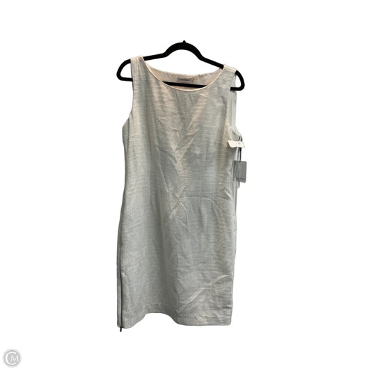 Dress Work By Calvin Klein In White, Size: L