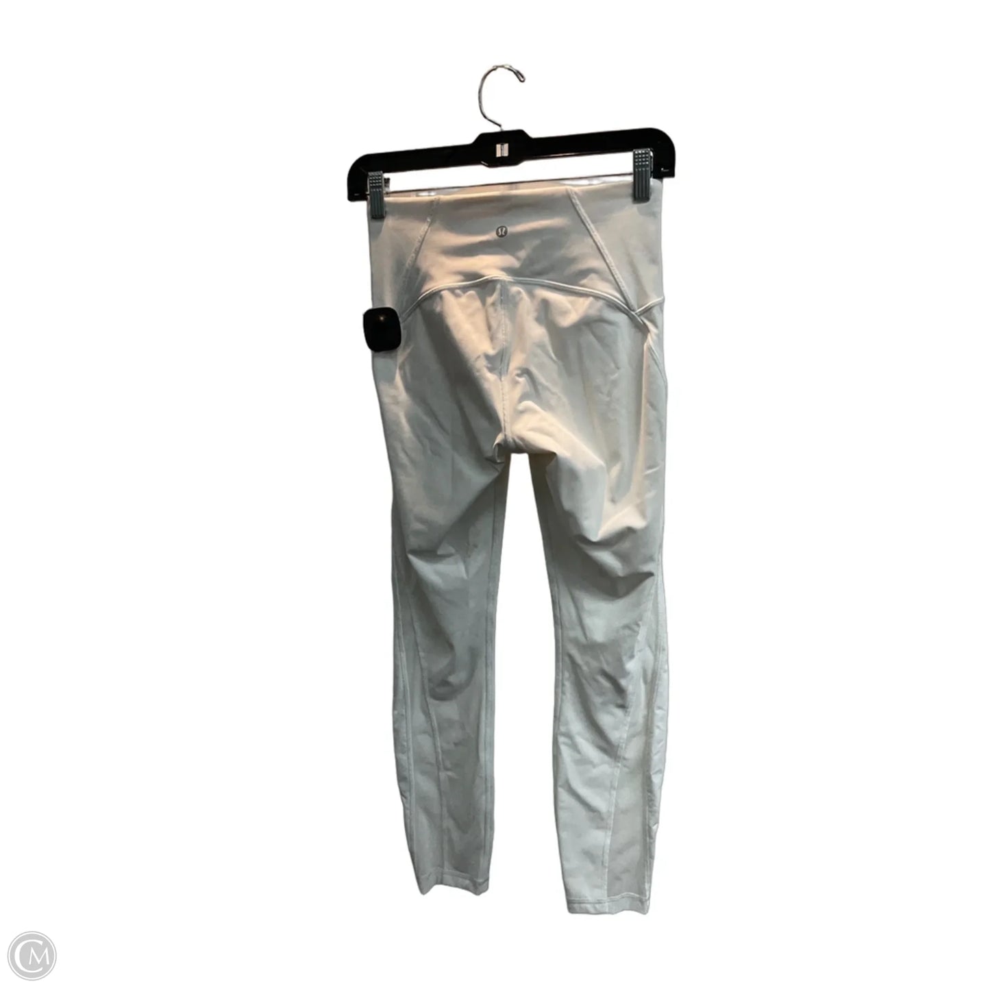 Athletic Leggings By Lululemon In White, Size: S