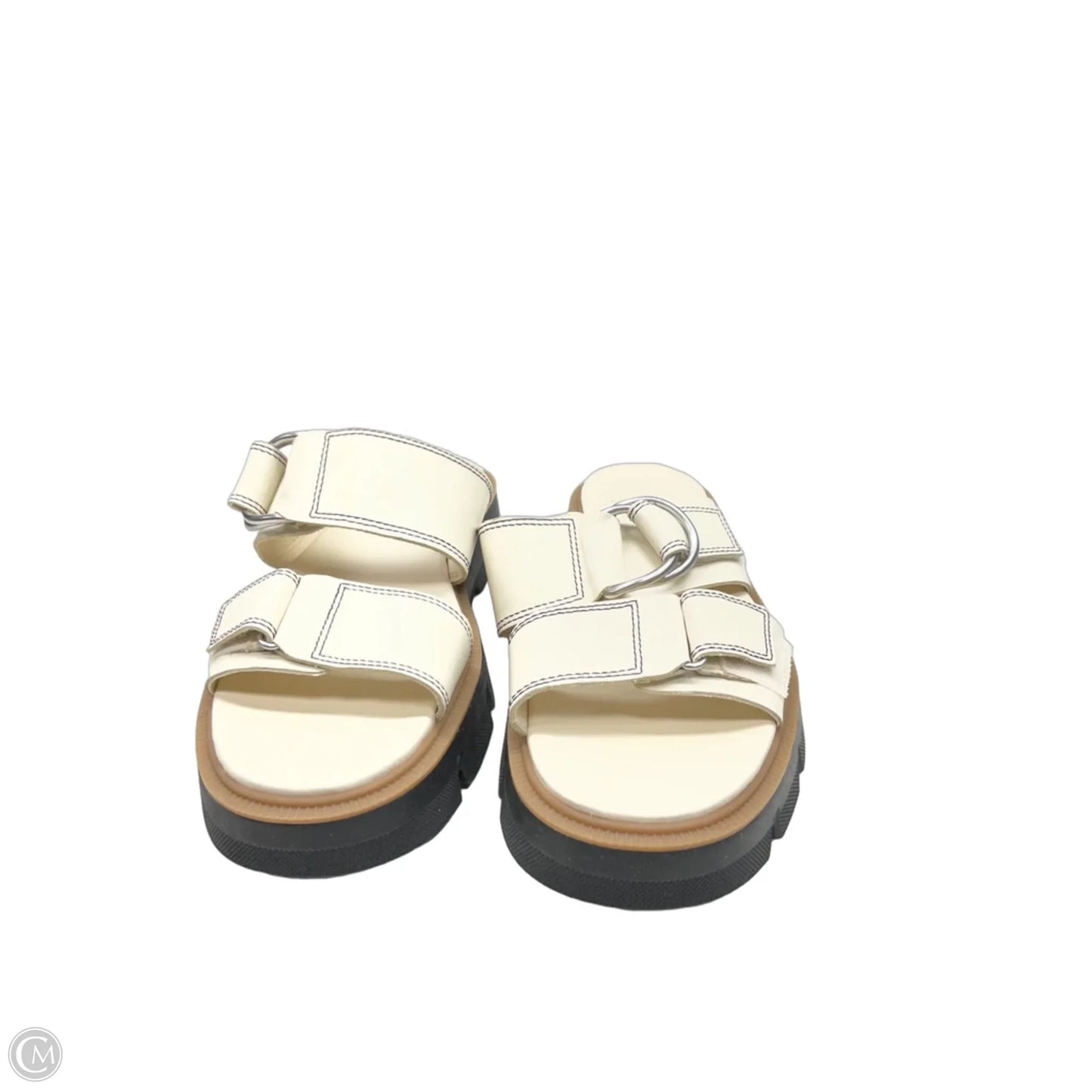 Sandals Heels Platform By Sorel In Cream, Size: 8