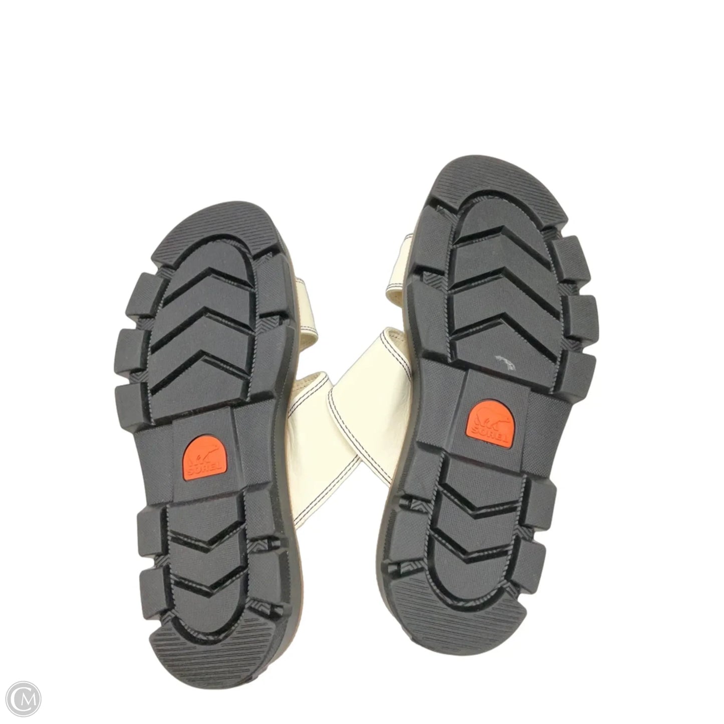 Sandals Heels Platform By Sorel In Cream, Size: 8