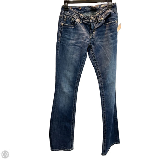 Jeans Boot Cut By Miss Me In Blue Denim, Size: 4