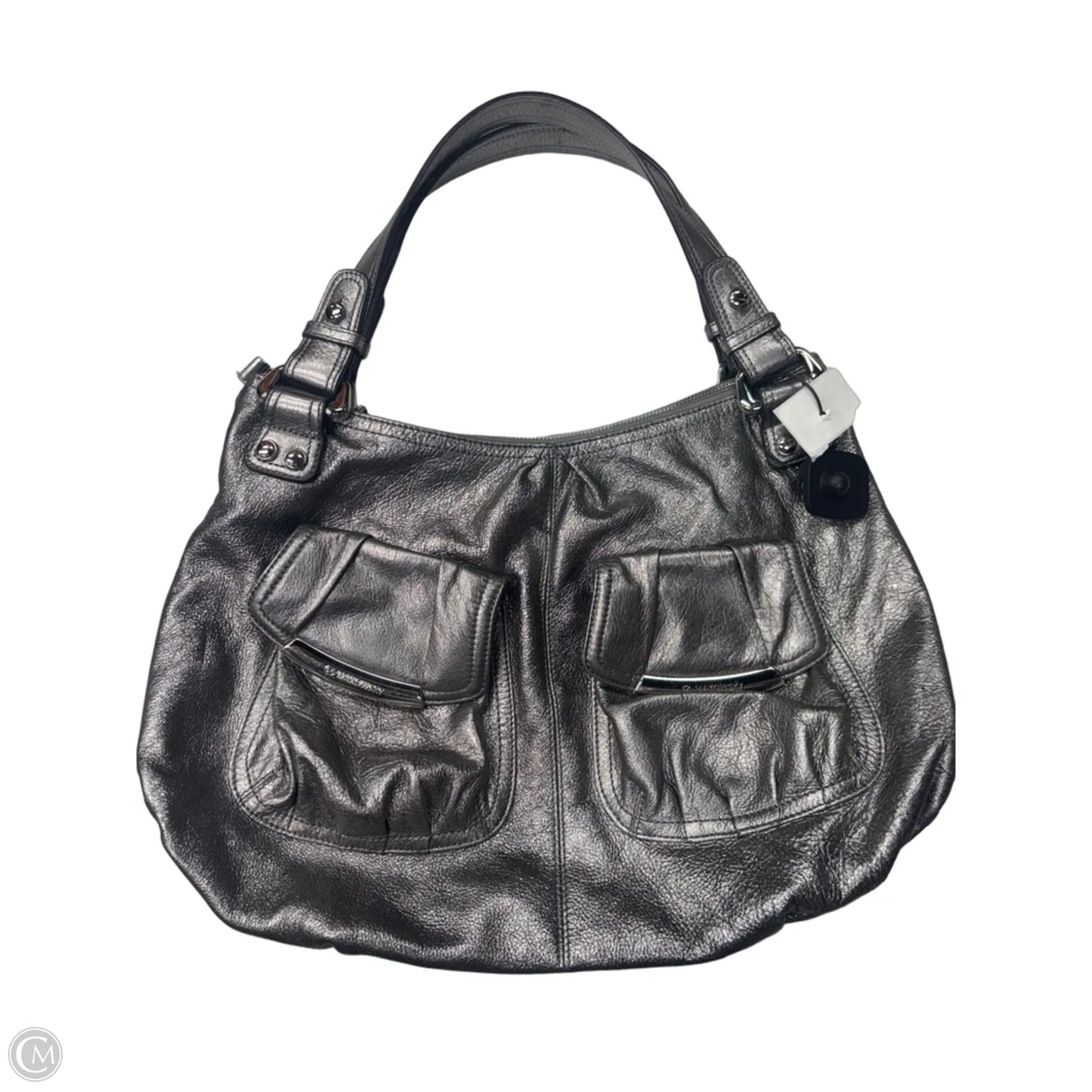 Handbag Leather By B. Makowsky, Size: Medium