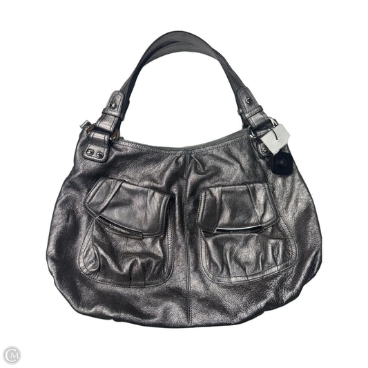 Handbag Leather By B. Makowsky, Size: Medium