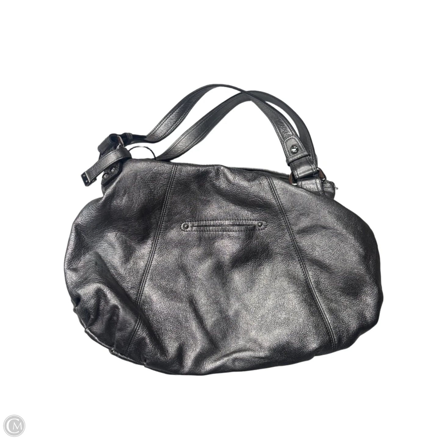 Handbag Leather By B. Makowsky, Size: Medium