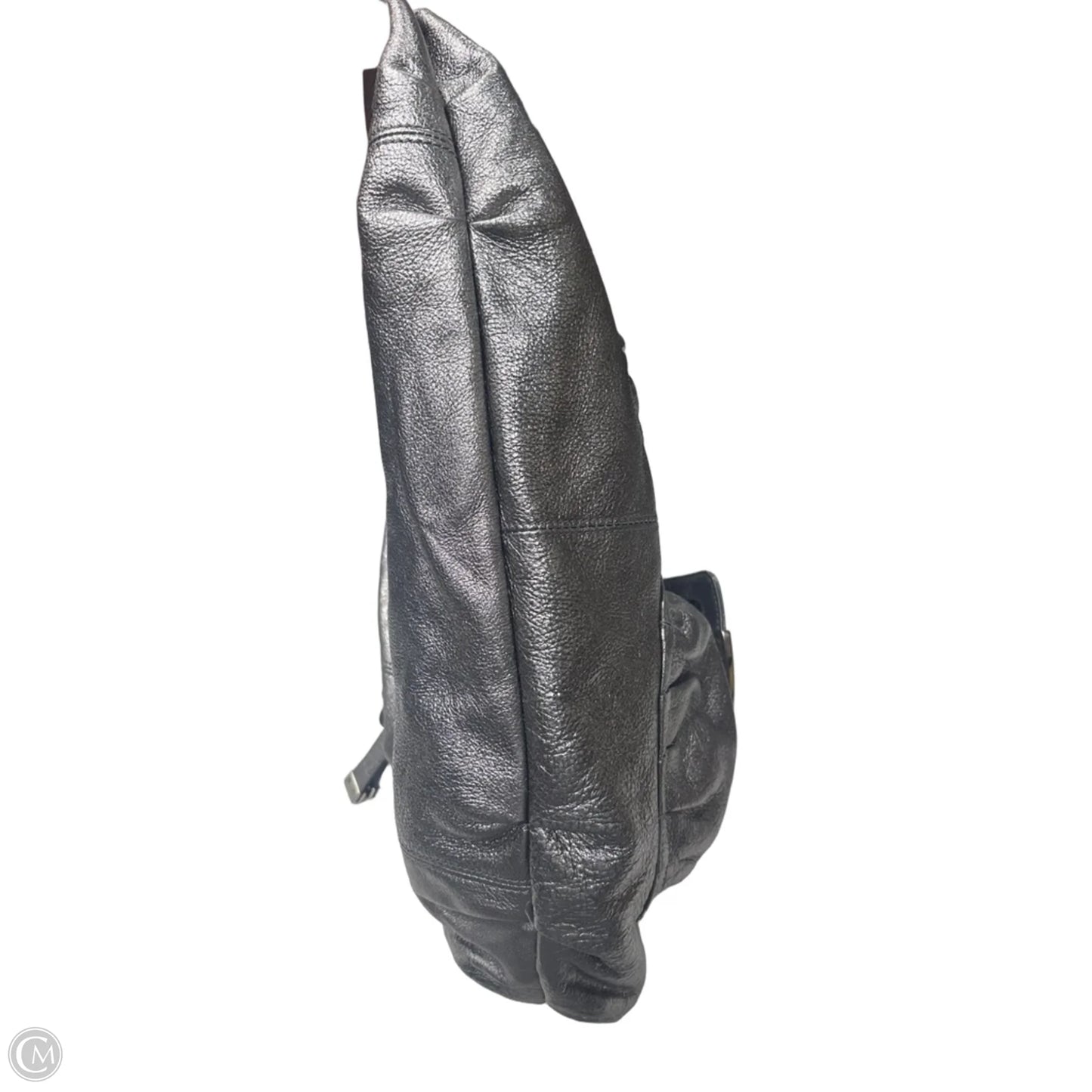Handbag Leather By B. Makowsky, Size: Medium