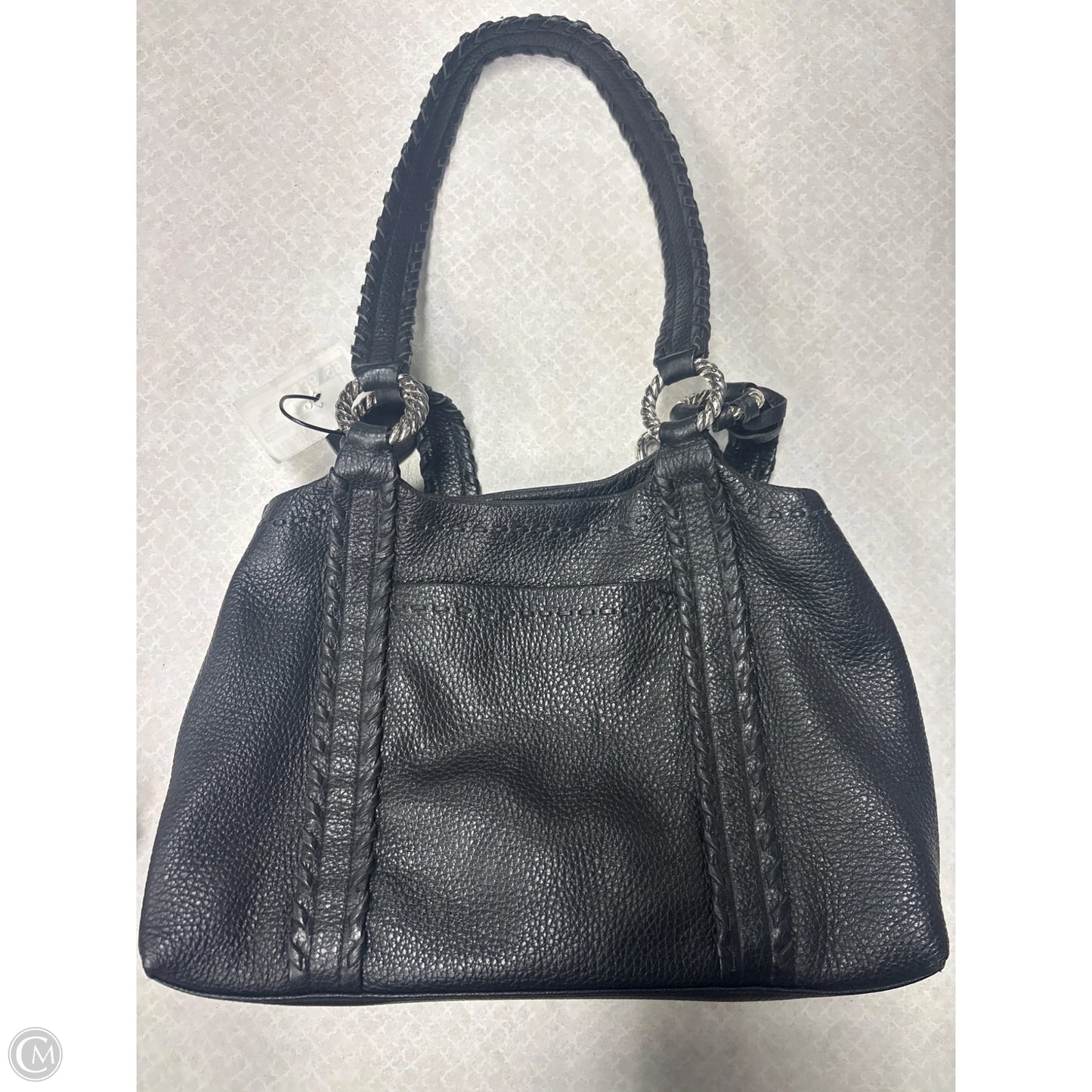 Handbag Leather By Brighton, Size: Medium